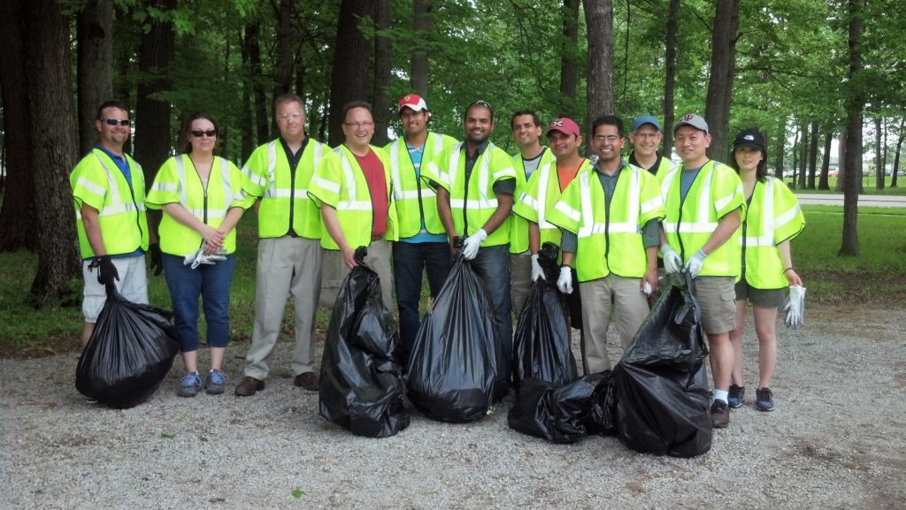Clifty volunteers