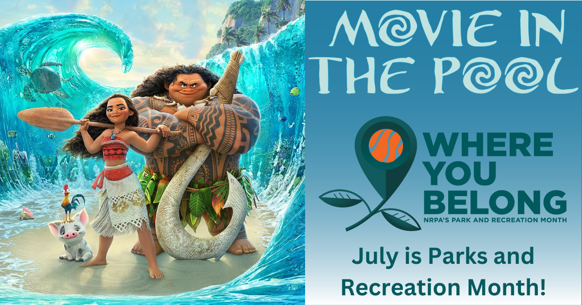 Movie in the Pool - MOANA