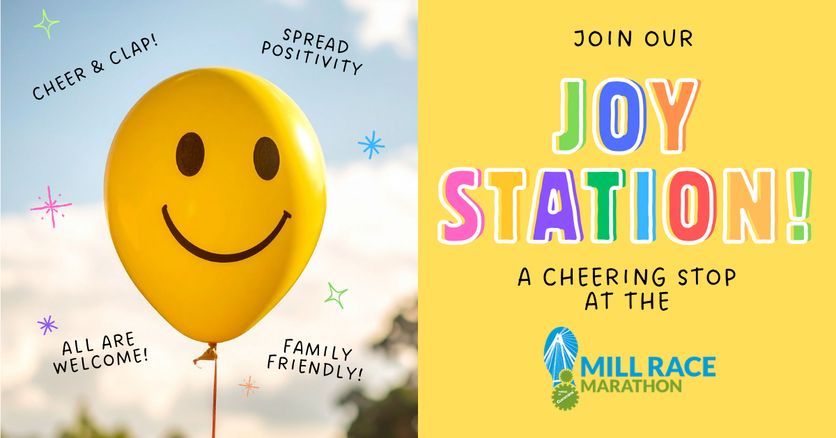 Mill Race Marathon Joy Station